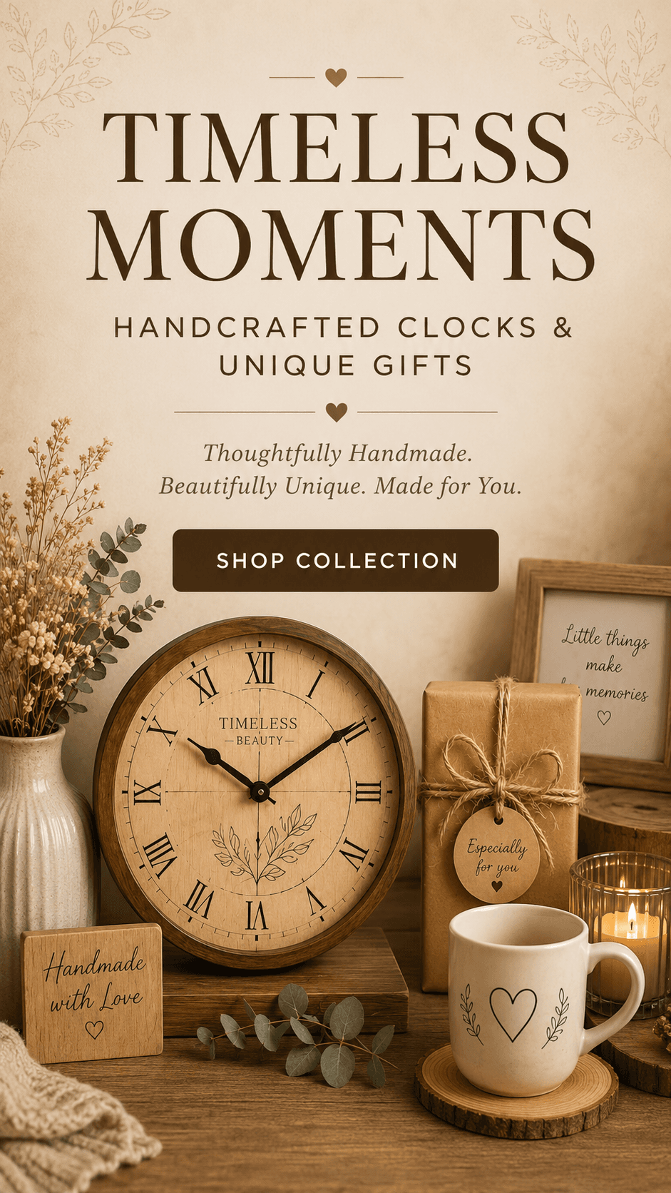 O%N Tech Enterprise — Timeless Moments. Handcrafted clocks and unique gifts, thoughtfully handmade and beautifully unique.